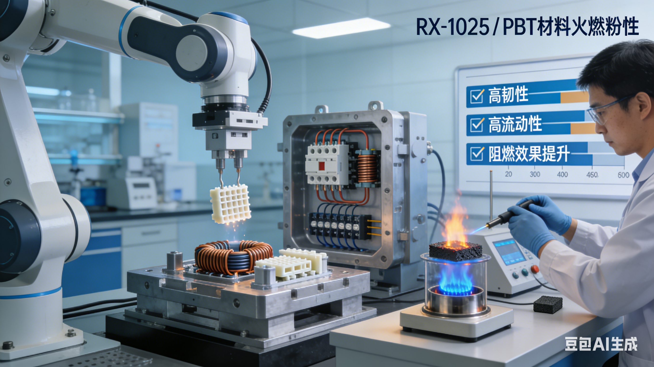 RX-1025聚（丙烯酸五溴苄基酯）&mdash;&mdash;提升PET、PBT、尼龙材料阻燃性能的理想选择